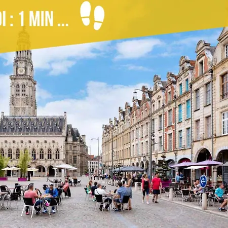 Appartement Au 1 Grand Place Vue Grand Place 2 Ch 4 Pers Arras