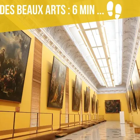 Au 1 Grand Place Vue Grand Place 2 Ch 4 Pers * 아라스